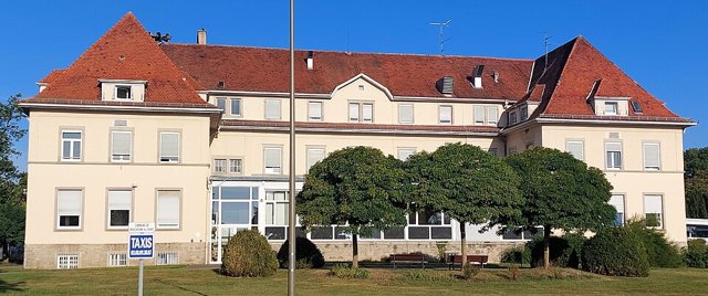Établissement thermal de Morsbronn-les-Bains, photographié en septembre 2023.