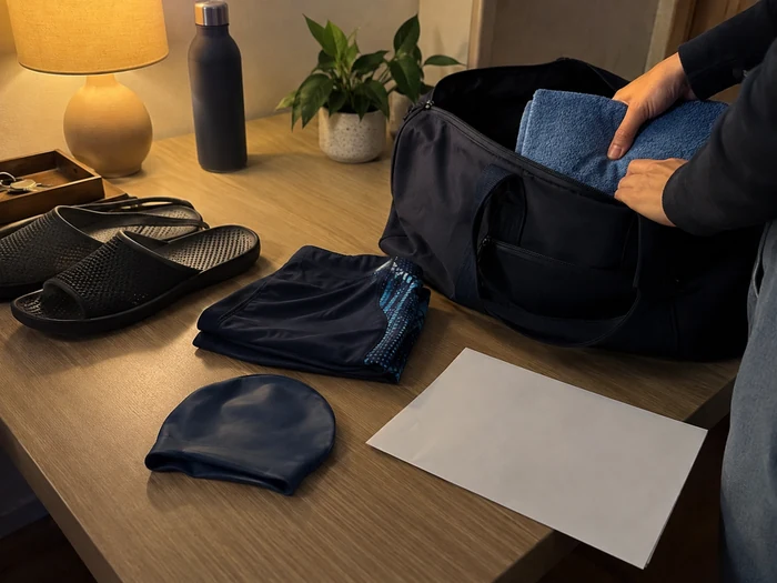 Préparation du sac avant la cure