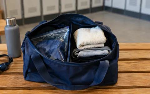 Sac de cure avec pochettes séparées